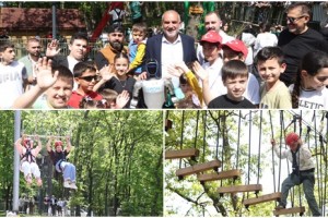 Karadeniz'in En Büyük Macera Parkı Canik'te Açıldı 